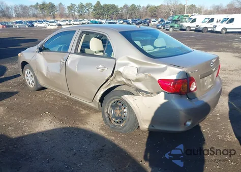 2010 Toyota Corolla Le z USA, uszkodzony, nr VIN 2T1BU4EE4AC247084